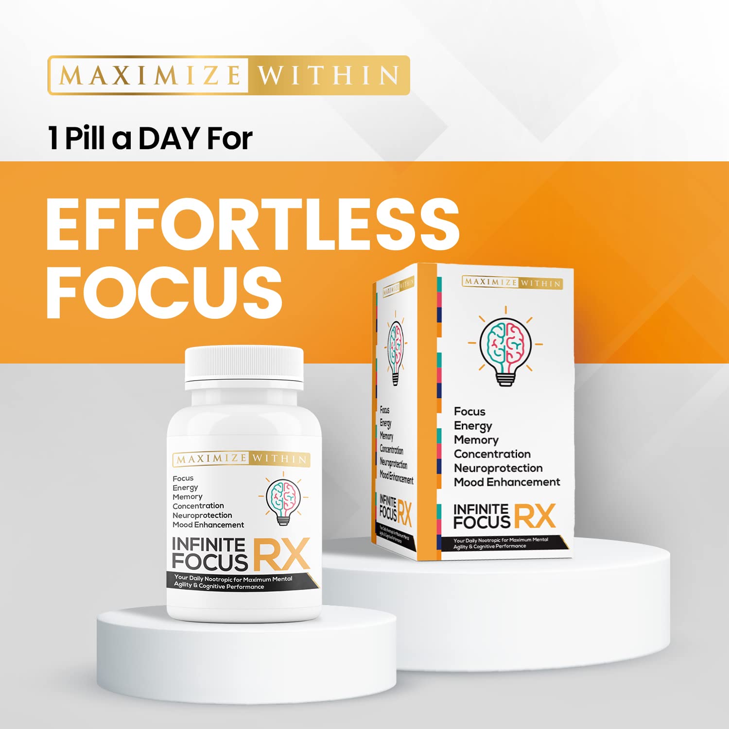 Maximum Slim Infinite Focus RX Nootropic Capsules Maximum Slim uk supplements