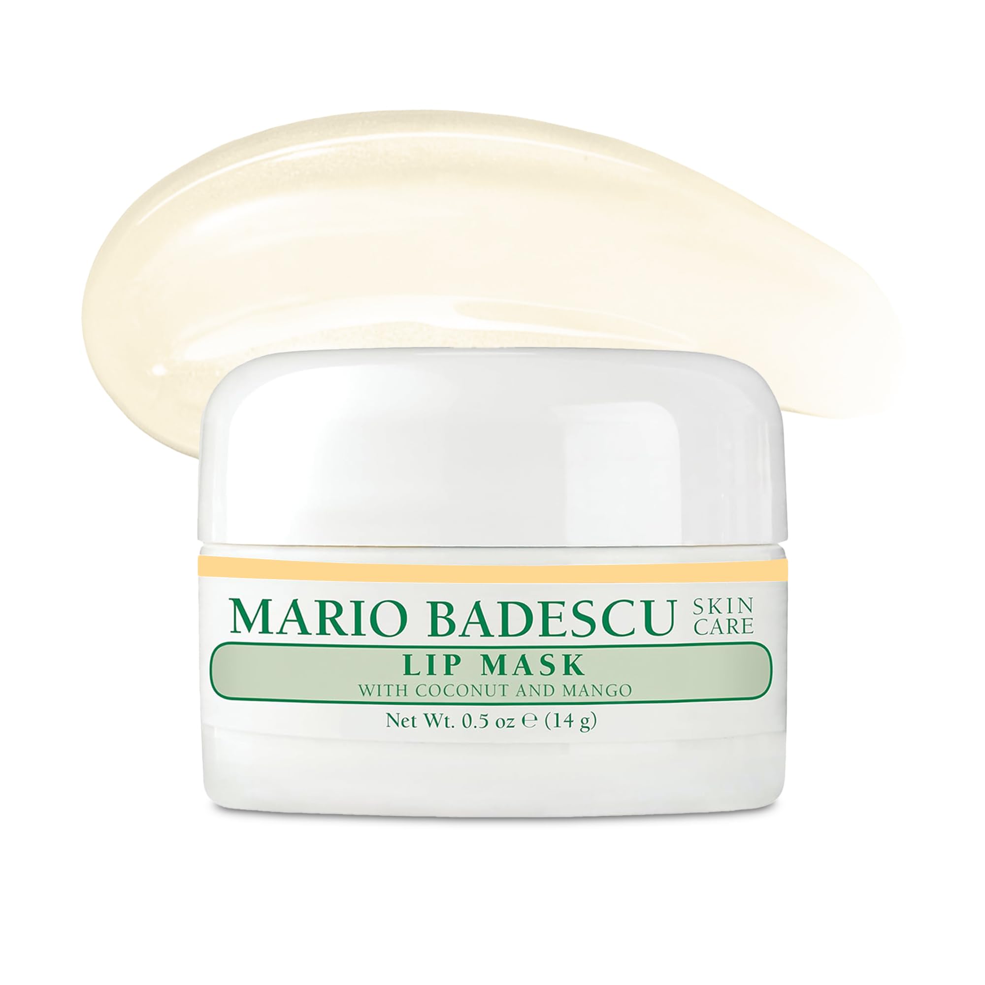 Mario Badescu Lip Mask with Coconut and Mango for All Skin Types, Overnight Lip Treatment Enriched With Skin Softening Coconut Oil, Sunflower Seed Oil and Hydrating Shea Butter, 0.5 Ounces Mario Badescu uk supplements
