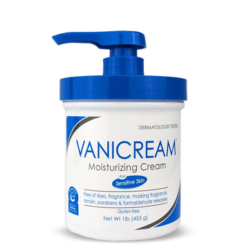 Vanicream Moisturizing Skin Cream with Pump Dispenser - 16 fl oz (1 lb) - Moisturizer Formulated