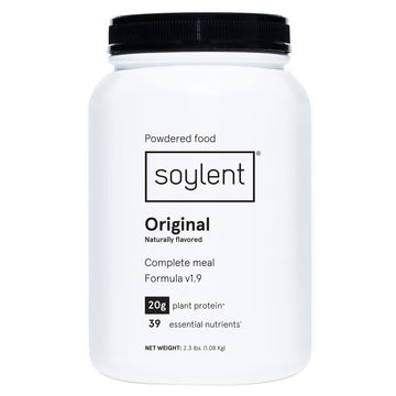 Soylent Complete Nutrition Gluten-Free Vegan Protein Meal Replacement Powder, Original, 36.8 Oz Soylent uk supplements