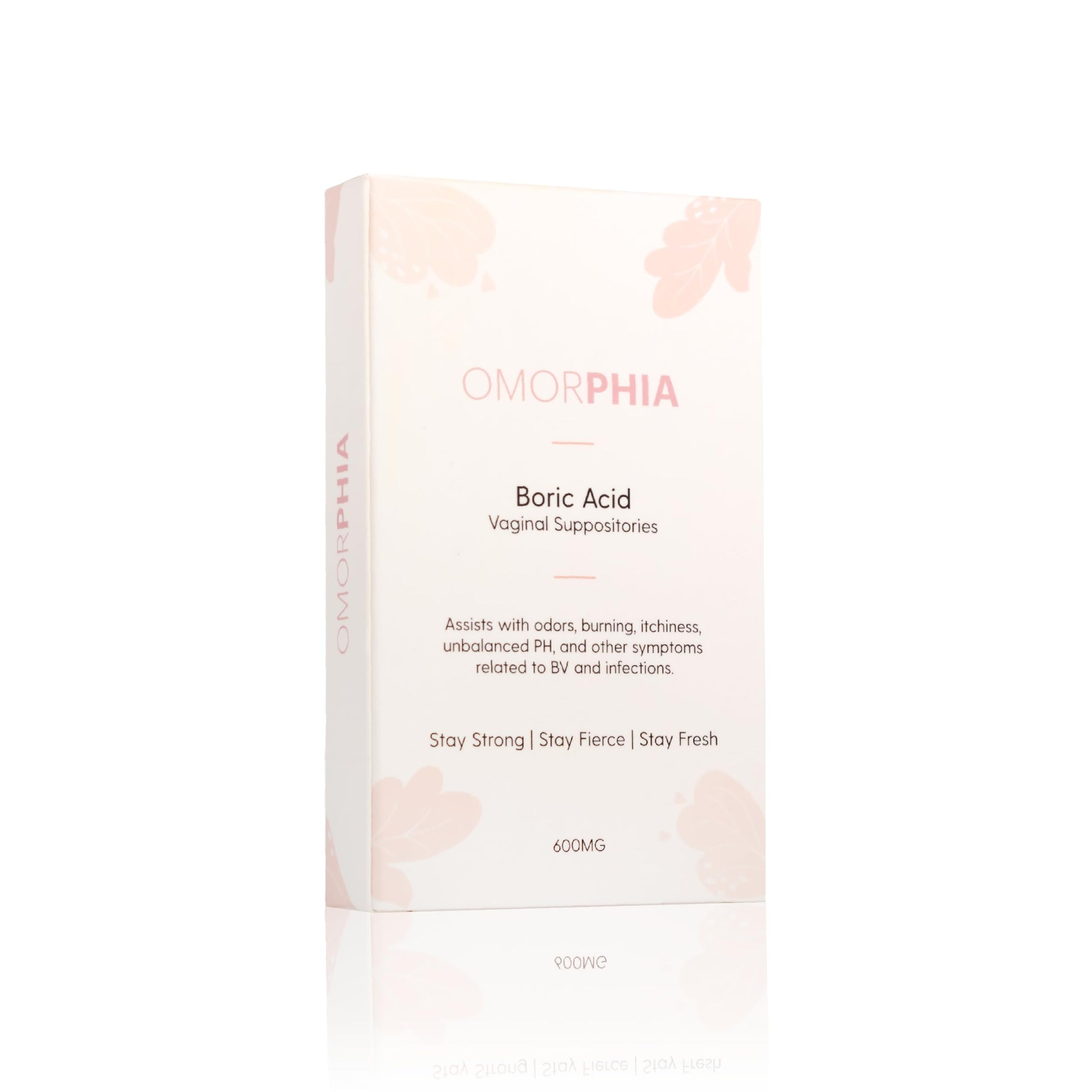 Omorphia Boric Suppositories - Powerful and Effective Approach - Promotes a Healthy Enviroment Shop Omorphia uk supplements