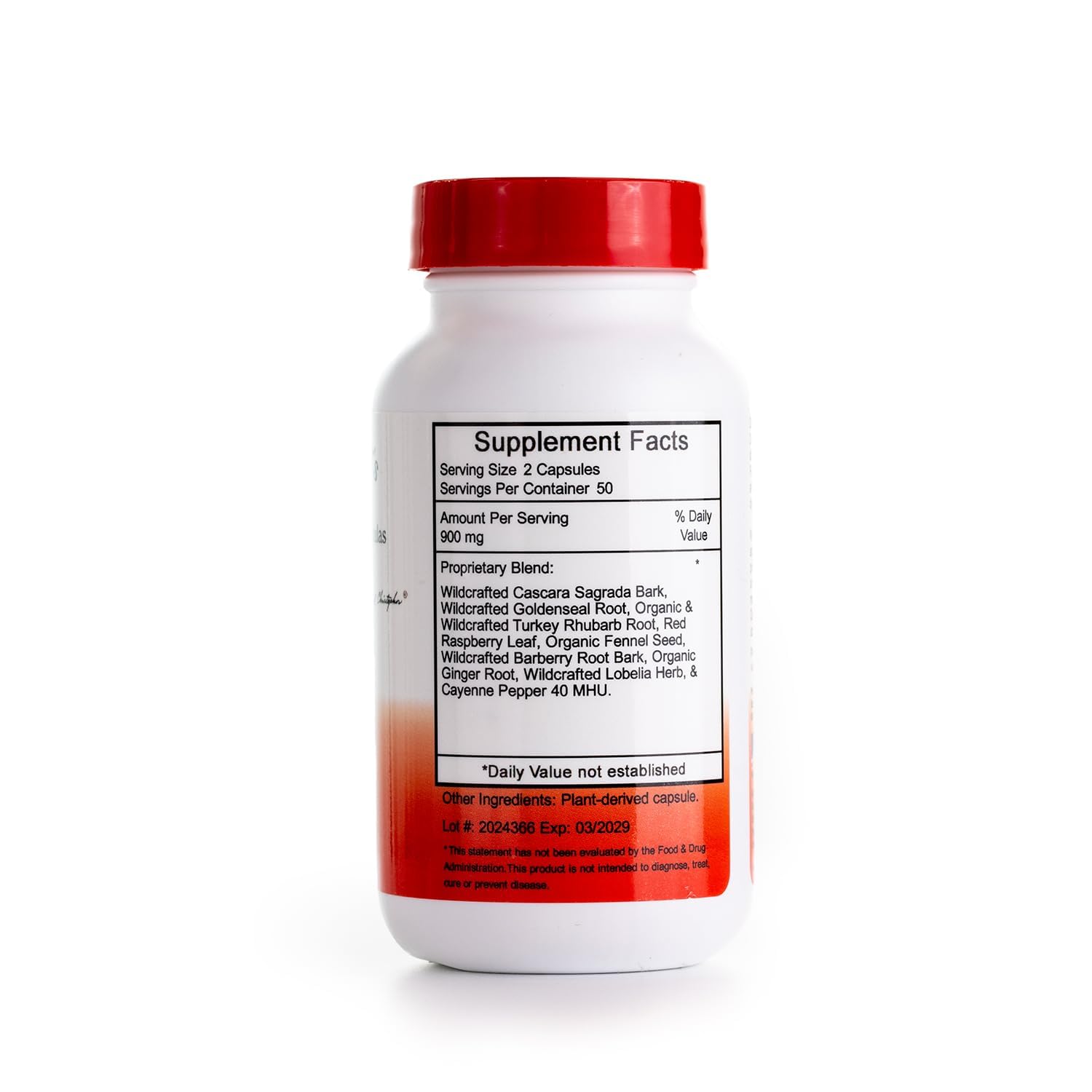 Christopher's Original Formulas Lower Bowel Formula 100 Vcaps Christopher's Original Formulas uk supplements