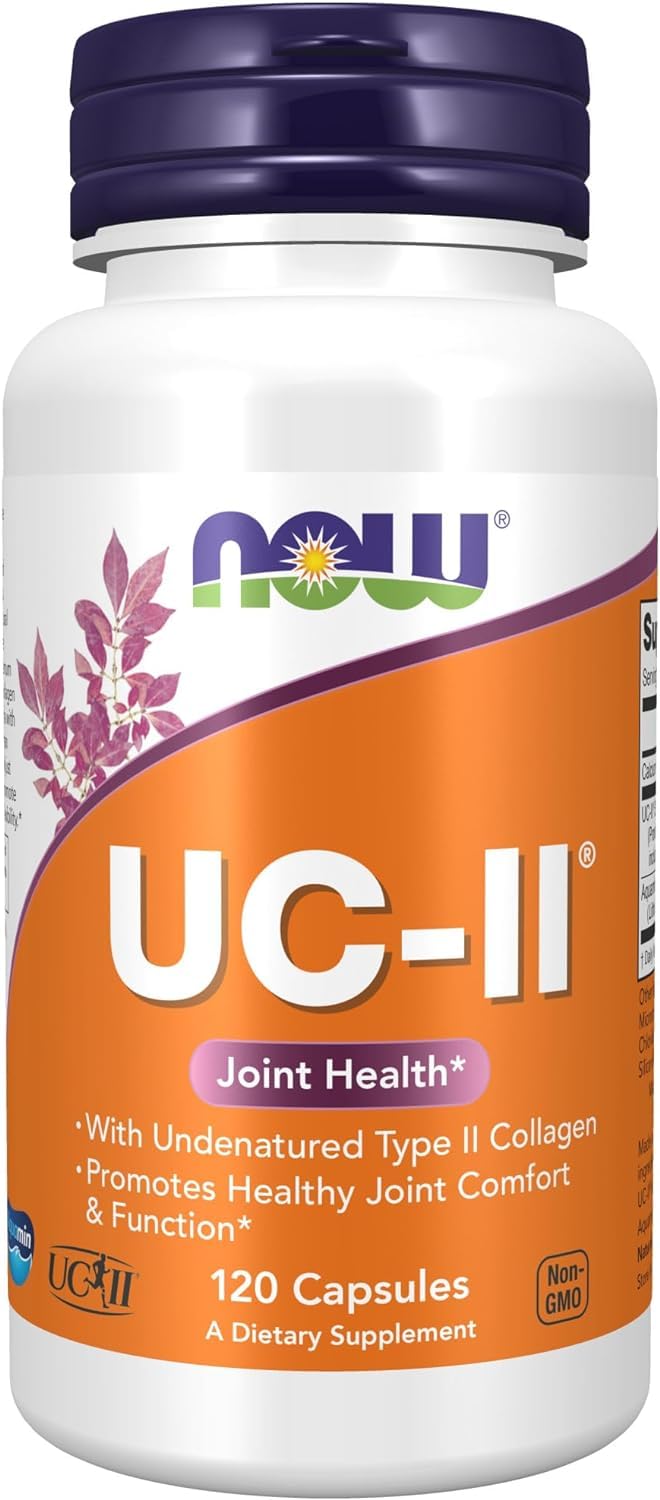 Now Supplements, UC-II Type II Collagen with Undenatured Type II Collagen, 120 Veg Capsules Tudor uk supplements