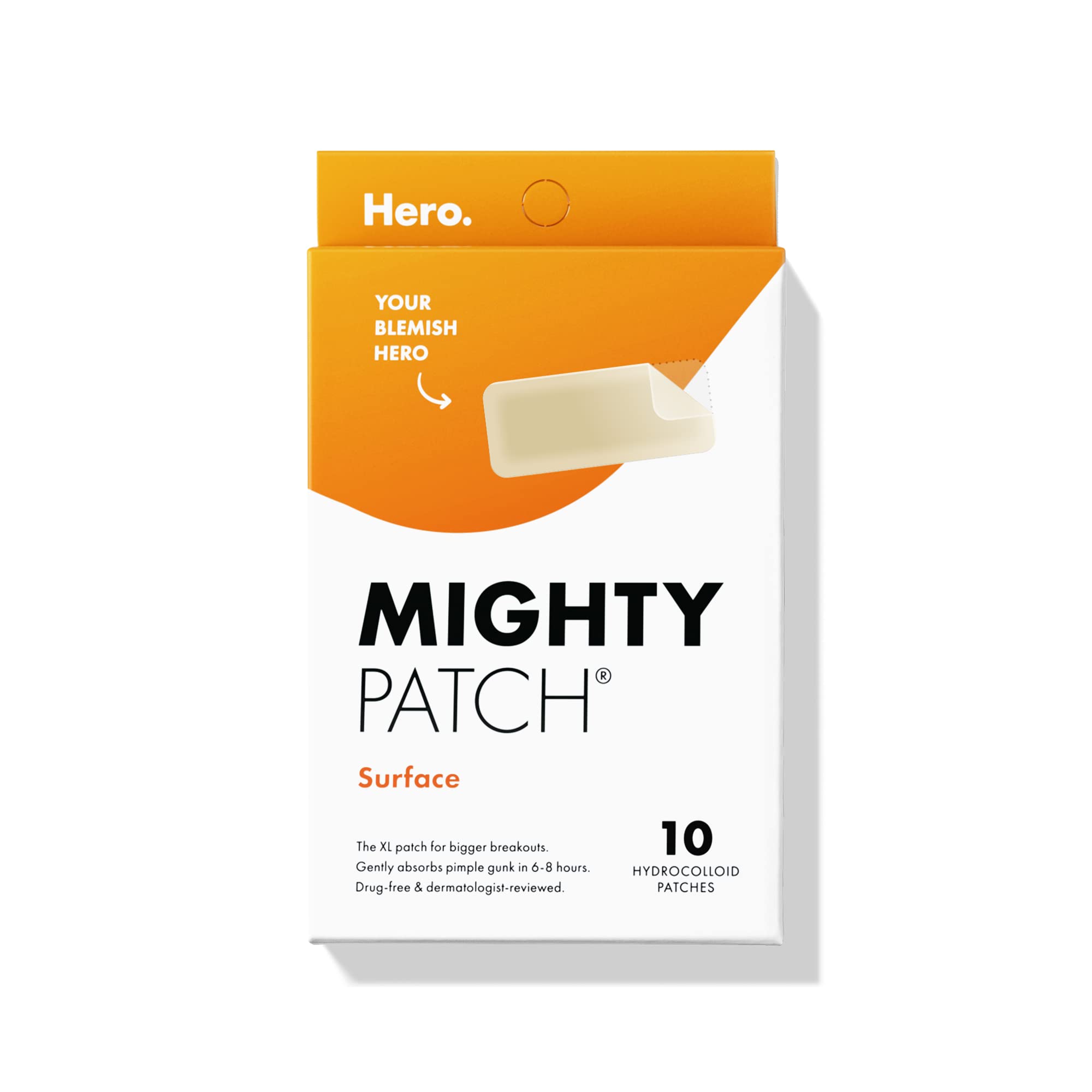 Mighty Patch™ Surface patch from Hero Cosmetics - Hydrocolloid Spot Patch for Body Mighty Patch uk supplements