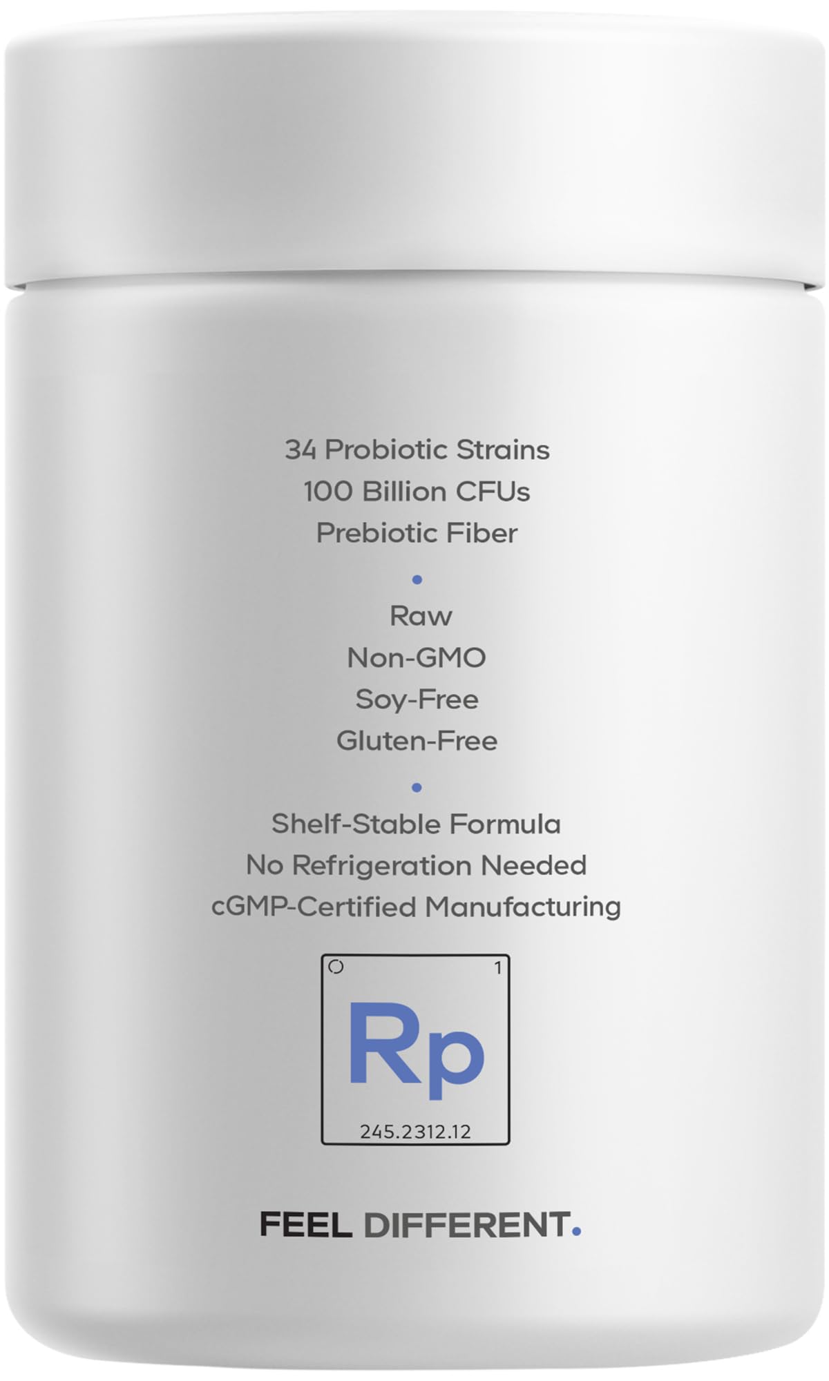 Codeage Raw Probiotic+ Supplement - 34 Probiotic Strains, 100 Billion CFUs, Raw Whole Food Probiotics, Digestive Enzymes, Raw Fruits & Veggies Prebiotics - Wild Kefir Culture - Non-GMO - 30 Capsules Codeage uk supplements