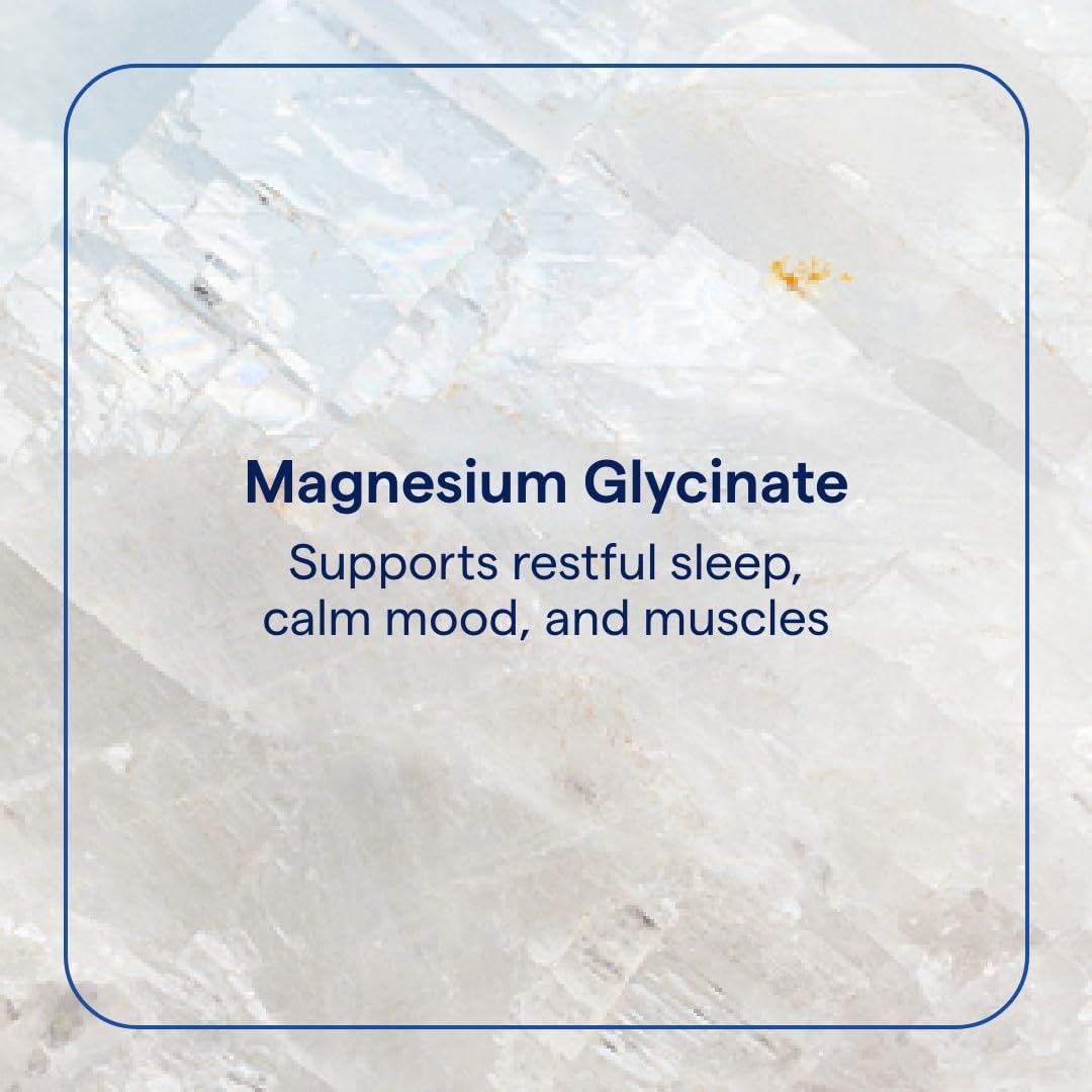 Trace Minerals Magnesium Glycinate Powder - Daily Magnesium Powder for Sleep Support - Calming Bedtime Drink - Natural & Gentle - Mixed Berry Lemonade - 180g (60 Servings) Trace Minerals uk supplements