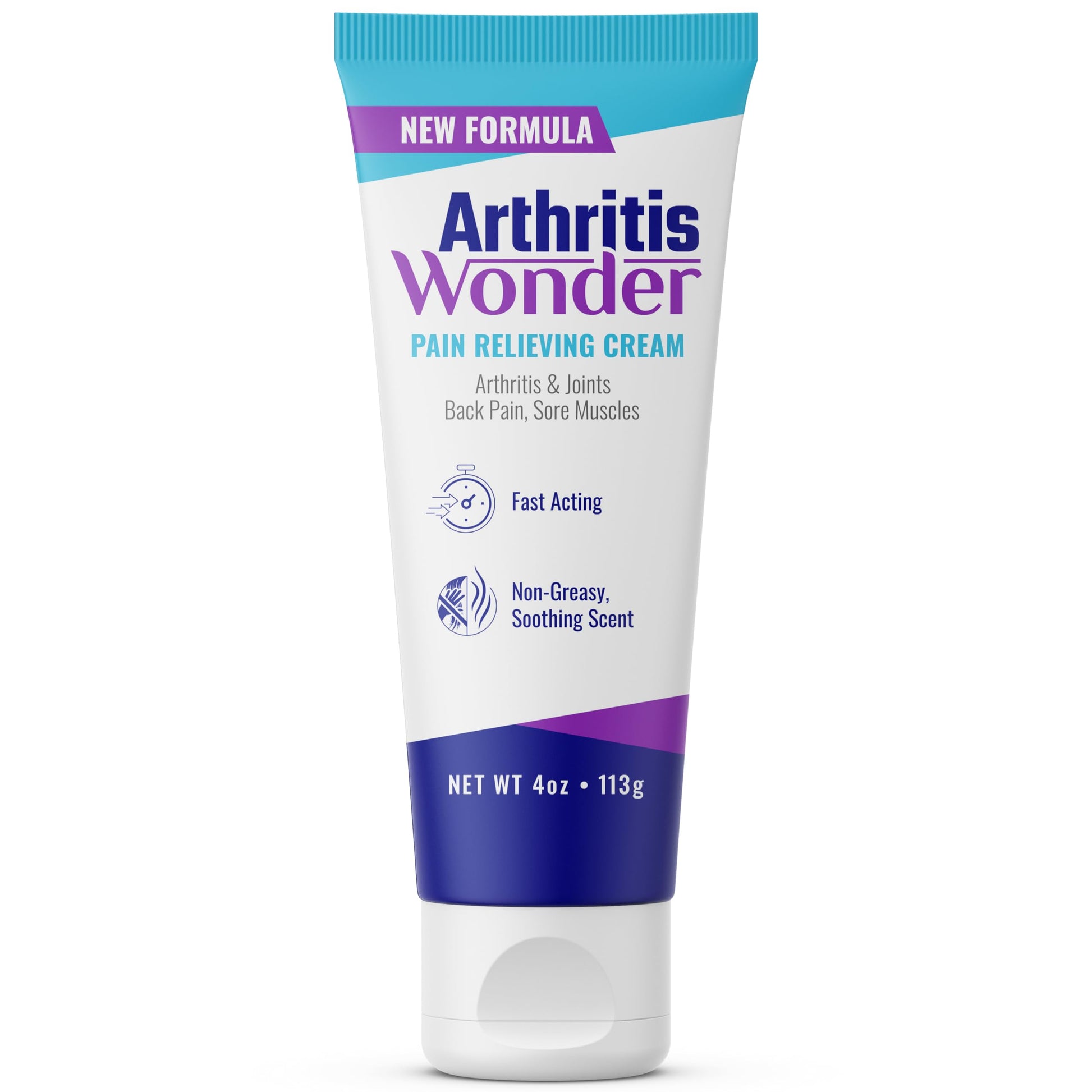 Arthritis Wonder Pain Relief Cream, 4 oz – Arthritis Pain Relief Cream for Hand, Knee, Foot and Wrist Joints – Fast-Acting, Deep Penetrating, Non-Greasy Formula with Natural Wogonin Arthritis Wonder uk supplements