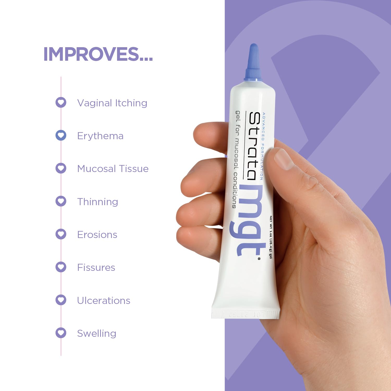 StrataMGT Vaginal Moisturizer - Non-Hormonal & Non-Steroidal- Post Menopause Support StrataMGT uk supplements