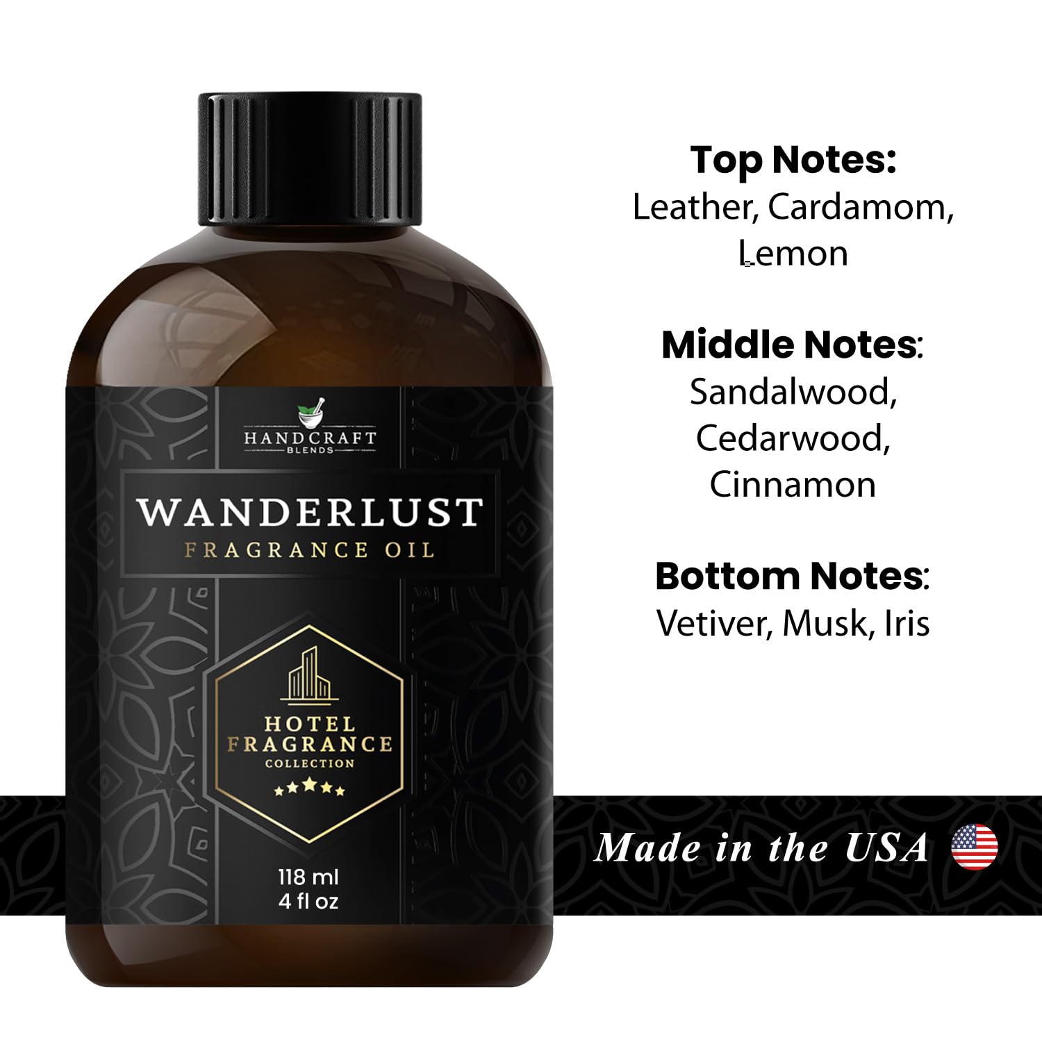 Handcraft Blends Hotel Fragrance Oil Wanderlust Scent – Luxury Hotel Collection Diffuser Oil Scents Handcraft Blends uk supplements