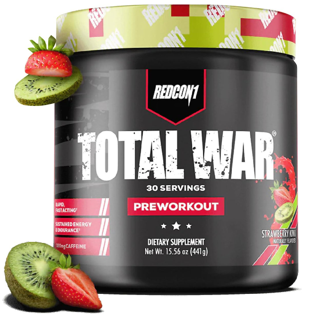 REDCON1 Total War Pre Workout - L Citrulline, Malic Acid, Green Tea Leaf Extract for Pump REDCON1 uk supplements