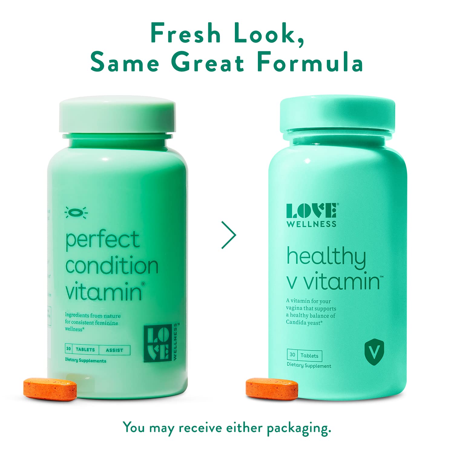 Love Wellness Women's Vaginal Health Supplement, Healthy V Vitamin | Maintains pH Balance, Gut Health Love Wellness uk supplements