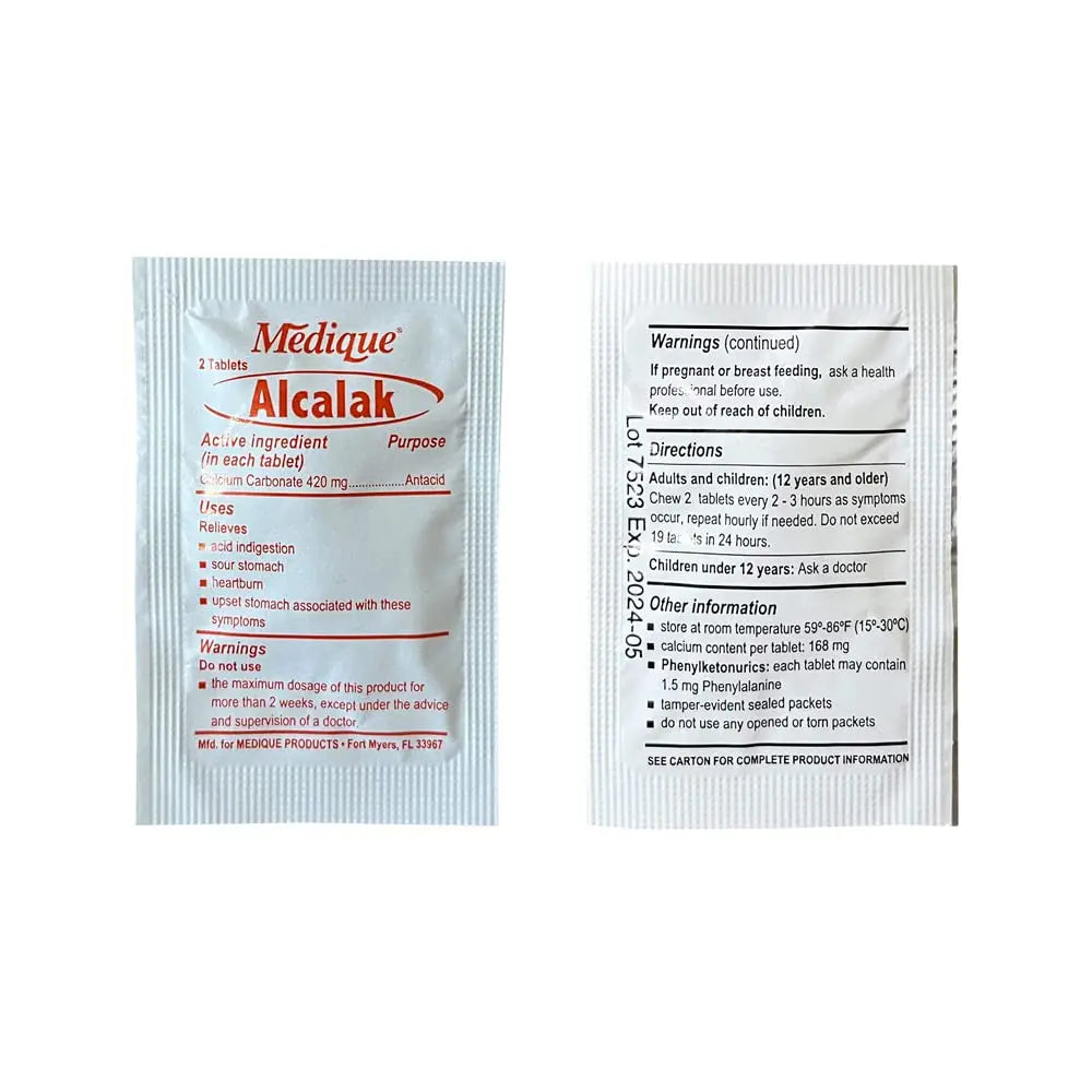 MEDICATIONS Unit DOSE Pack by RESCUE ESSENTIALS Rescue Essentials uk supplements