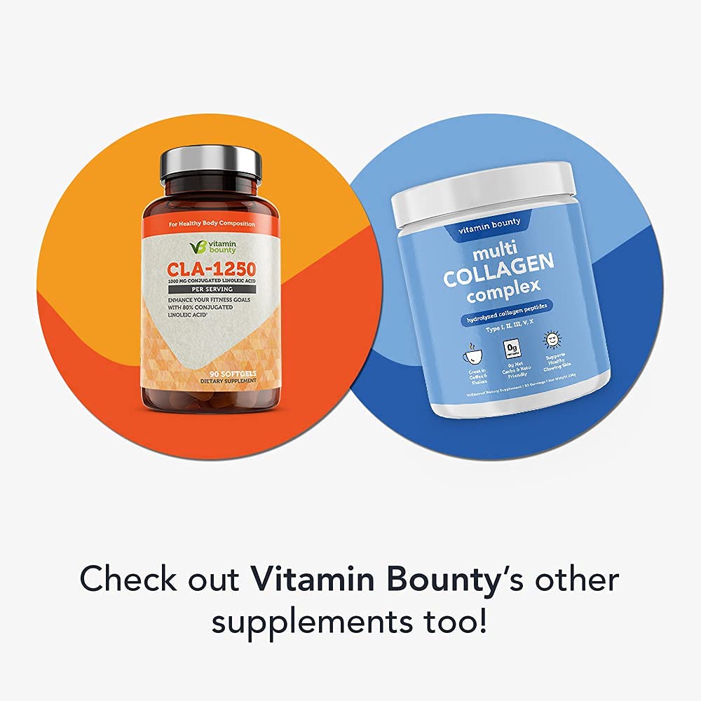 Vitamin Bounty CLA 1250mg - Conjugated Linoleic Acid, CLA for Women and Men, CLA Pills Vitamin Bounty uk supplements