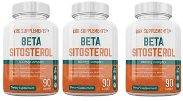 KRK SUPPLEMENTS Bundle Combo for 3 Total Bottles of Beta Sitosterol 800mg KRK SUPPLEMENTS uk supplements