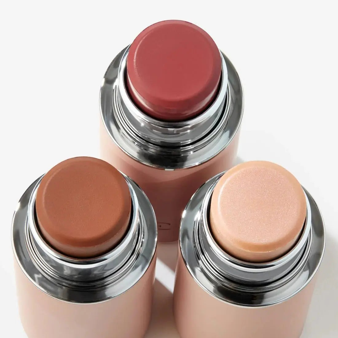 EarthsCure Glow Trio - 3 Piece Set: Bronzer, Blush, and Highlighter. Buildable Cream Sticks For a Luminous, Natural, and Youthful Look EarthsCure uk supplements