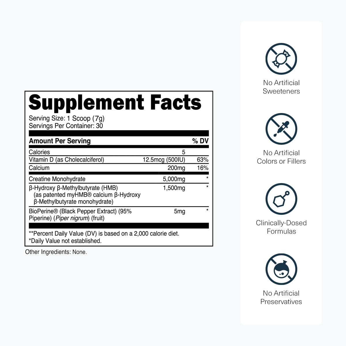 Transparent Labs Creatine HMB - Creatine Monohydrate Powder with HMB for Muscle Growth, Increased Strength, Enhanced Energy Output, and Improved Athletic Performance - 30 Servings, Unflavored Transparent Labs uk supplements