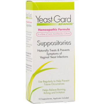 YeastGard Advanced Suppositories, 10-Count Boxes (Pack of 3) Yeastgard Advanced uk supplements