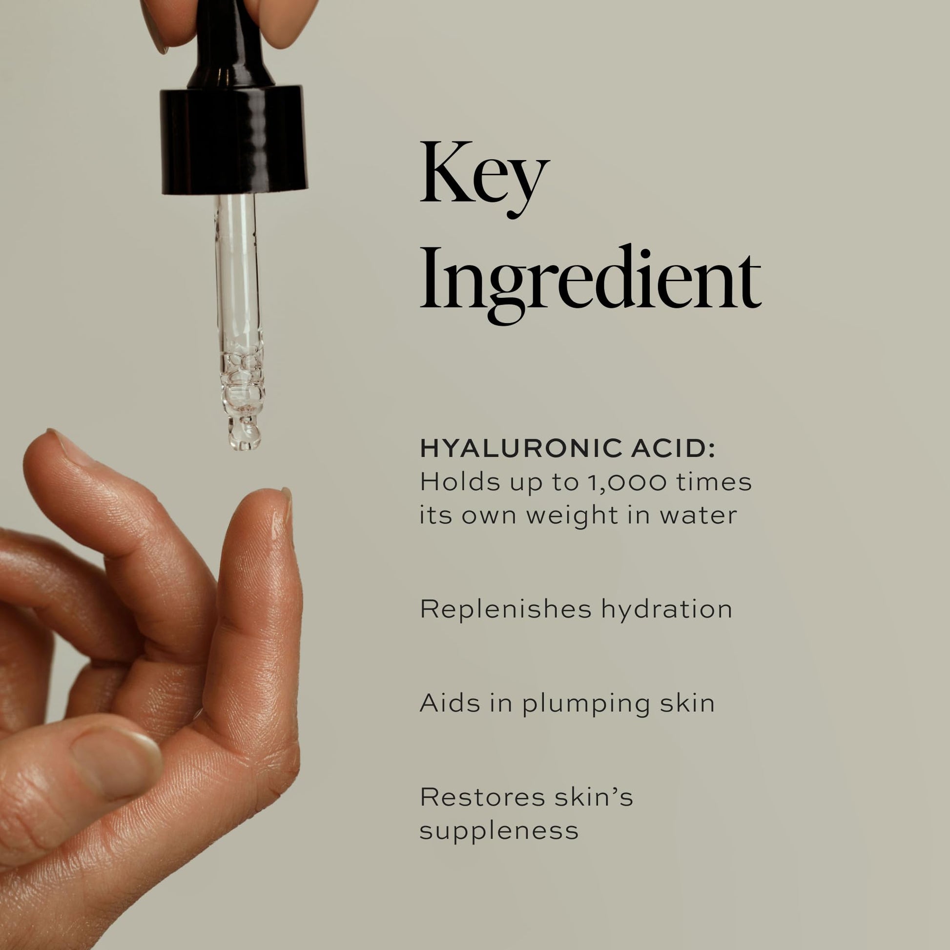DIME Beauty Hyaluronic Acid Serum, Ultra Hydrating Face Serum with Pure Hyaluronic Acid, 1 oz / 30 ml DIME uk supplements