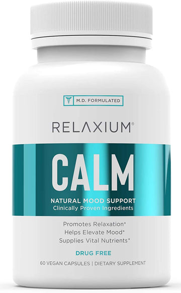 Relaxium Calm, Non-Habit Forming, Stress & Mood Support Supplement Relaxium uk supplements