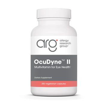 Allergy Research Group OcuDyne II Supplement - Eye Support Vitamins for Vision, Eye Health for Adults, Vision Support, Multivitamin Formula Allergy Research Group uk supplements