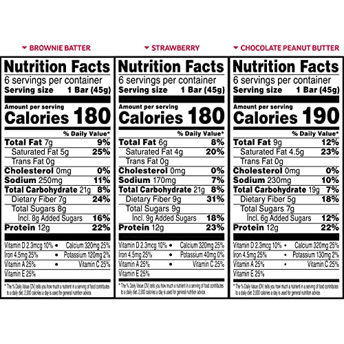 Kellogg's Special K Protein Meal Bars, Meal Replacement, Bulk Protein Snacks, Variety Pack Special K uk supplements