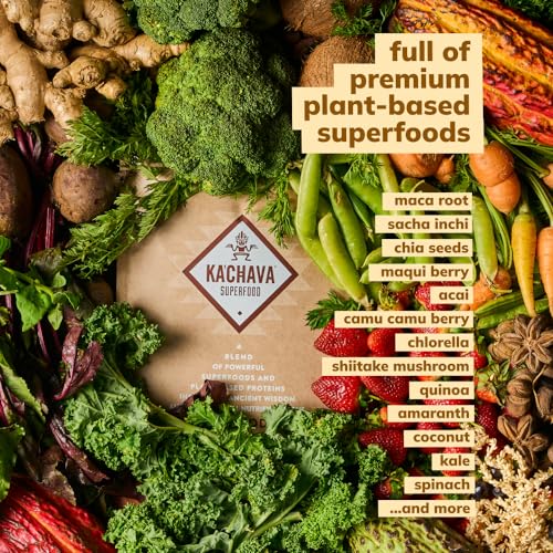 Ka’Chava All-In-One Nutrition Shake Blend, Chai, 85+ Superfoods, Nutrients & Plant-Based Ka'Chava uk supplements