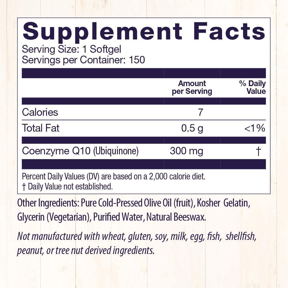 Healthy Origins CoQ10 (Kaneka Q10), 300 mg - Heart Health & Energy Supplement Healthy Origins uk supplements