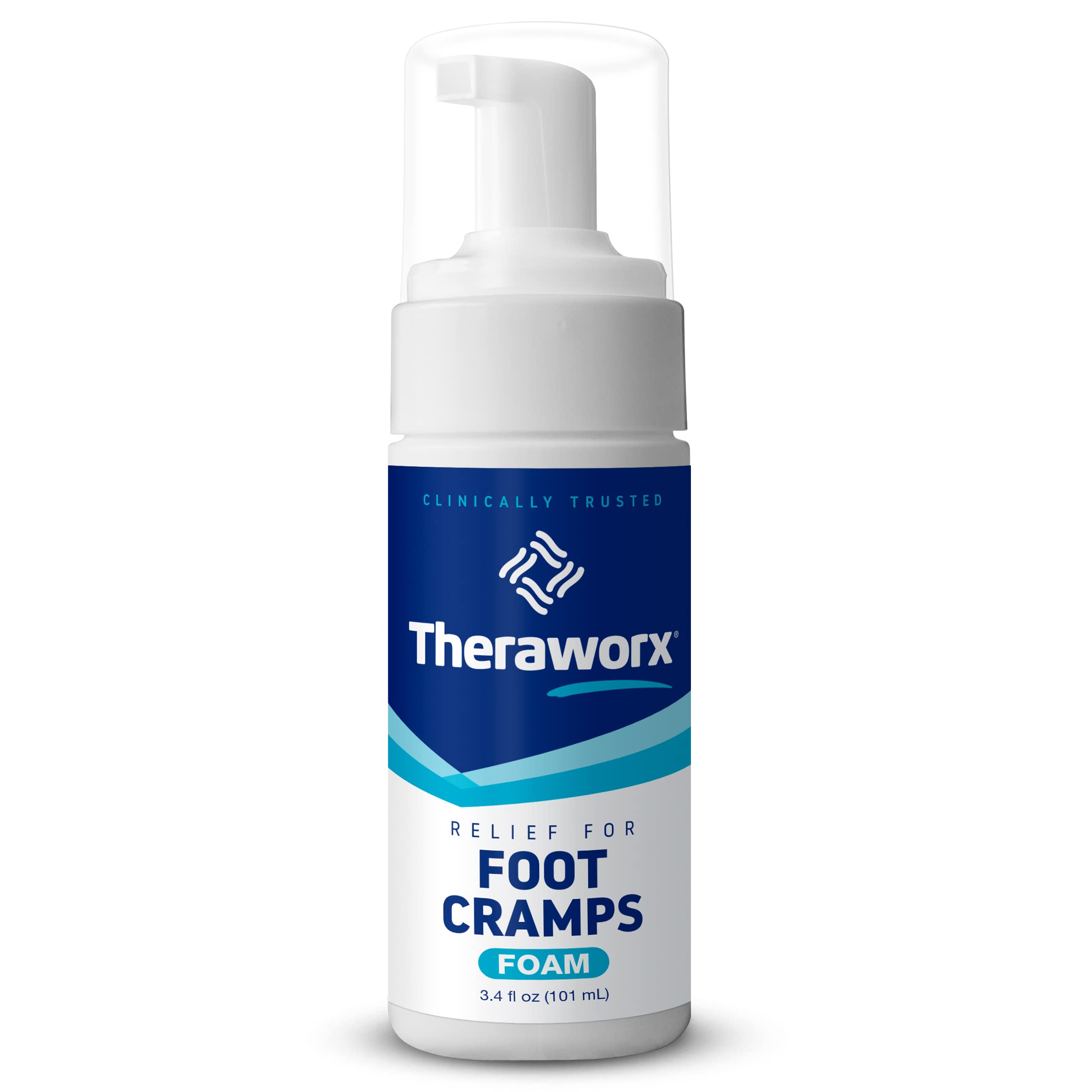 Theraworx Fast-Acting Foam for Foot Cramp Relief with Magnesium Sulfate - 3.4 Fl Oz - 1 Count Theraworx uk supplements