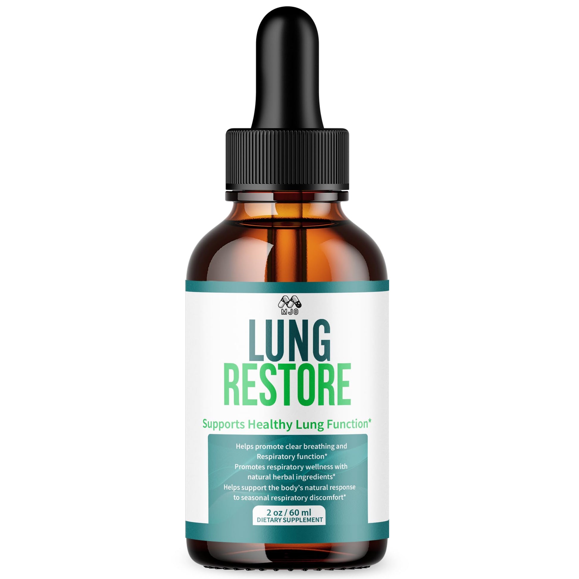 Lung Restore Drops, Official LungRestore Liquid Supplement Drops with All Natural Ingredients, Lung Restore Advanced Lungs Wellness Support Formula with Premium Vitamins for Women & Men (30 Servings) MJO uk supplements