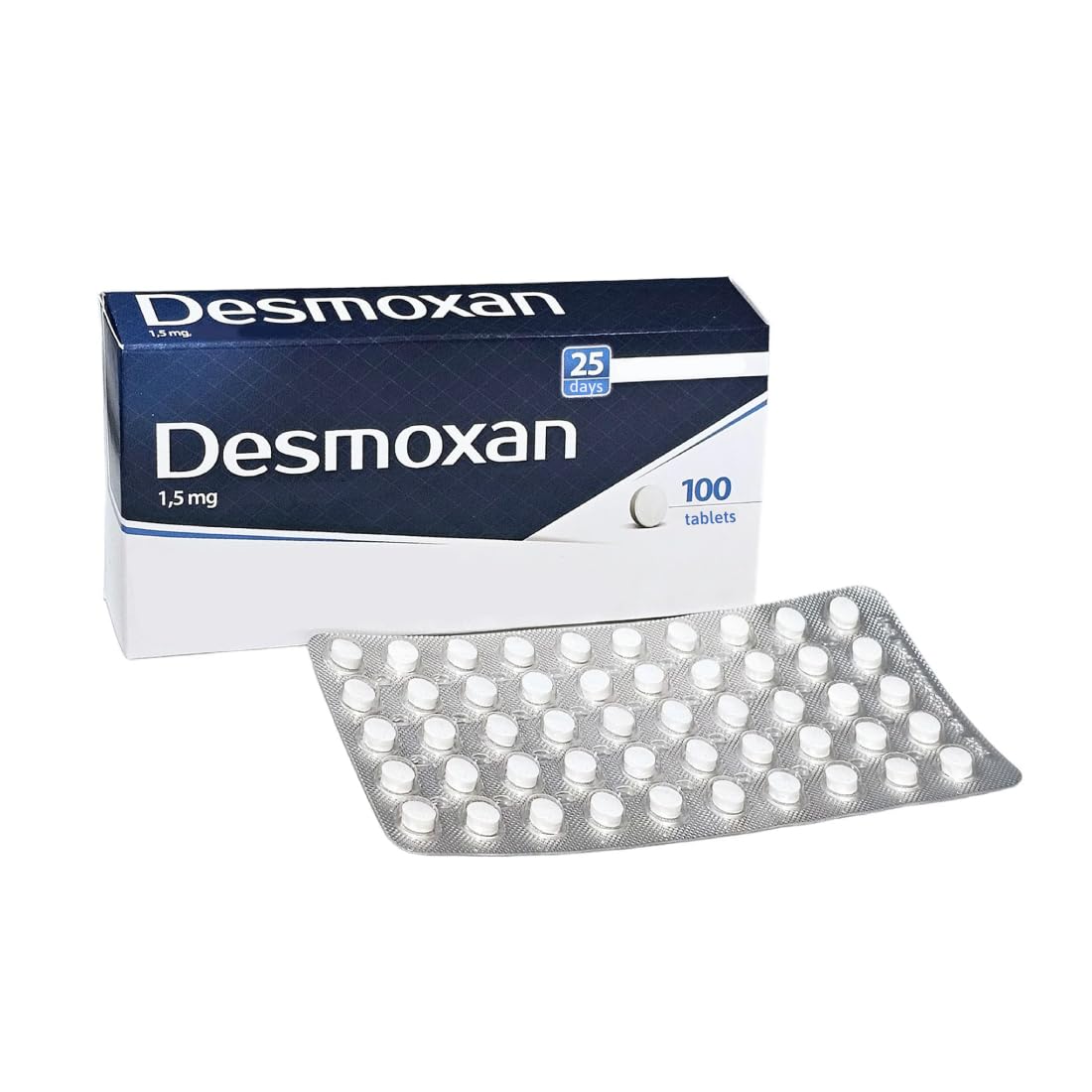 Aflofarm Desmoxan 1,5mg 100 Pills Tablets. Made in Poland. Polish Distribution,Polish Language. Aflofarm uk supplements