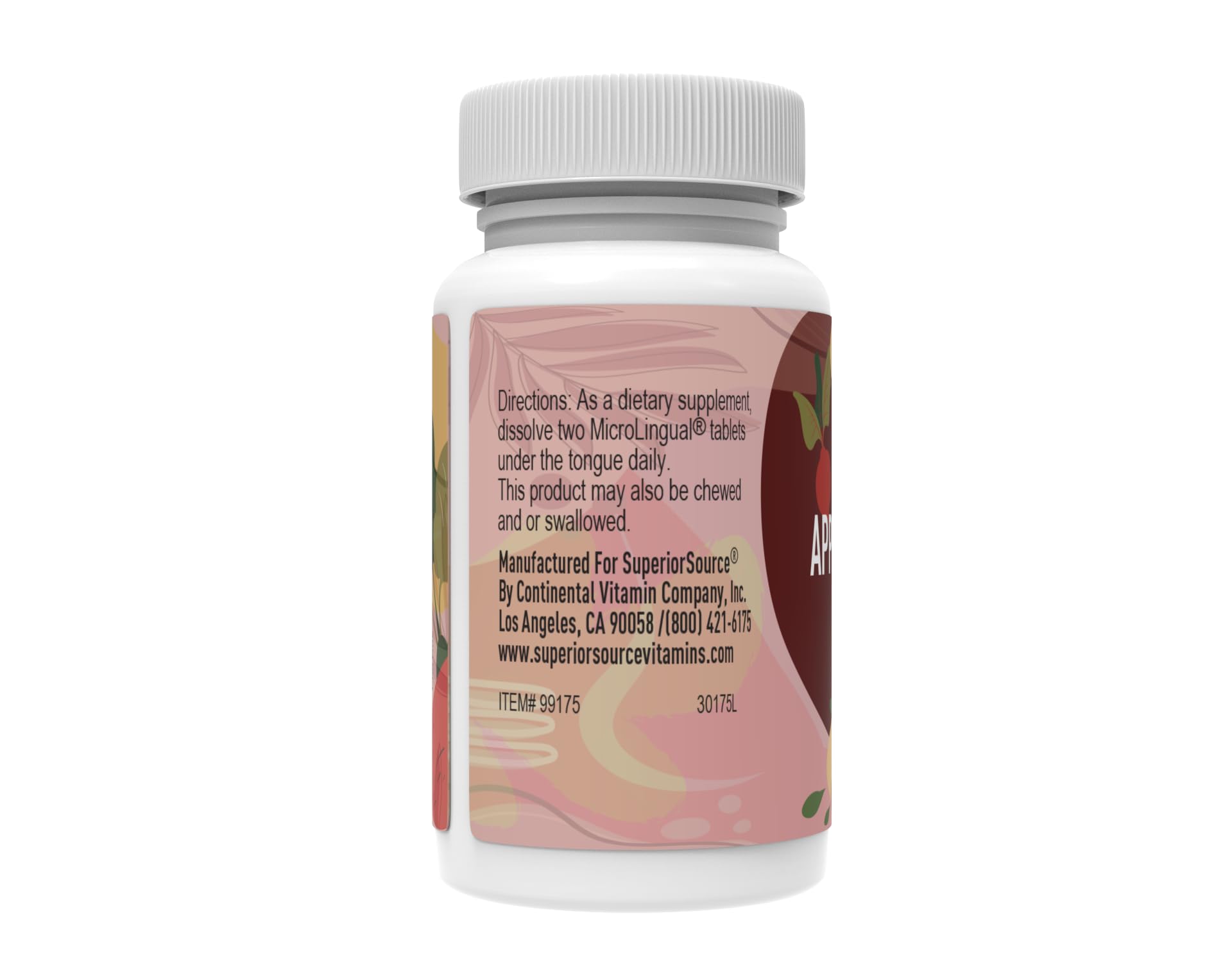 Superior Source Beet Root + Apple Cider Vinegar Clean Melts, 60 Instant Dissolving & Great Superior Source uk supplements