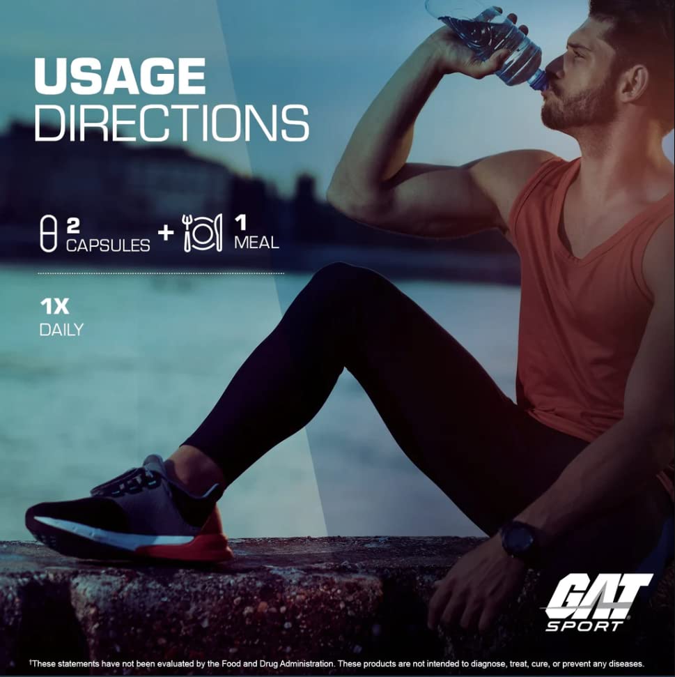 GAT SPORT Men's Multi + Test, Premium Multivitamin Tablets (60 Count) GAT SPORT uk supplements