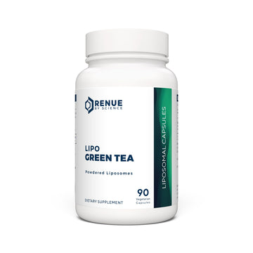 Renue By Science Green Tea Extract | High Strength Liposomal Supplement | 90 Capsules - 75mg Green Tea per Serving | Non-GMO | Made in The USA & Third-Party Tested Renue By Science uk supplements