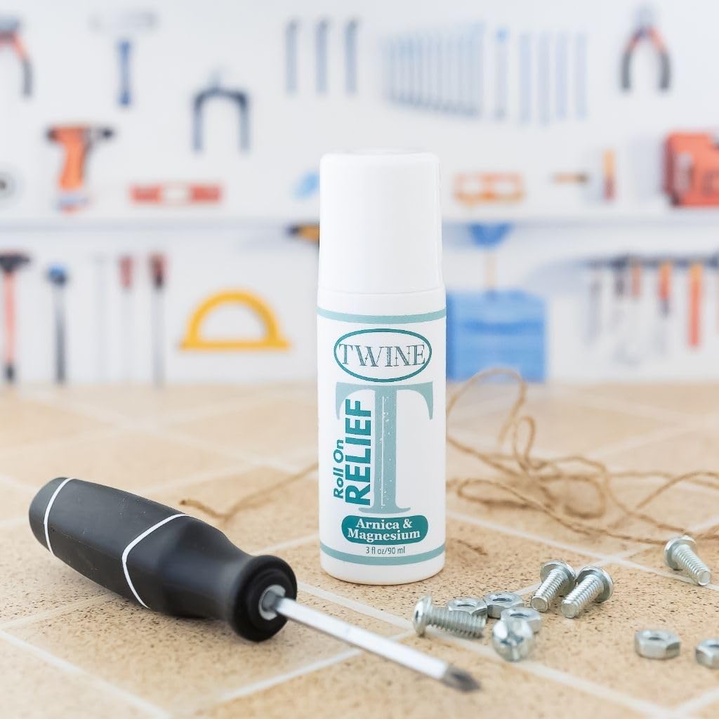 TWINE All-Natural Muscle Relief Roller with Arnica, Camphor & Eucalyptus – 90ml TWINE uk supplements