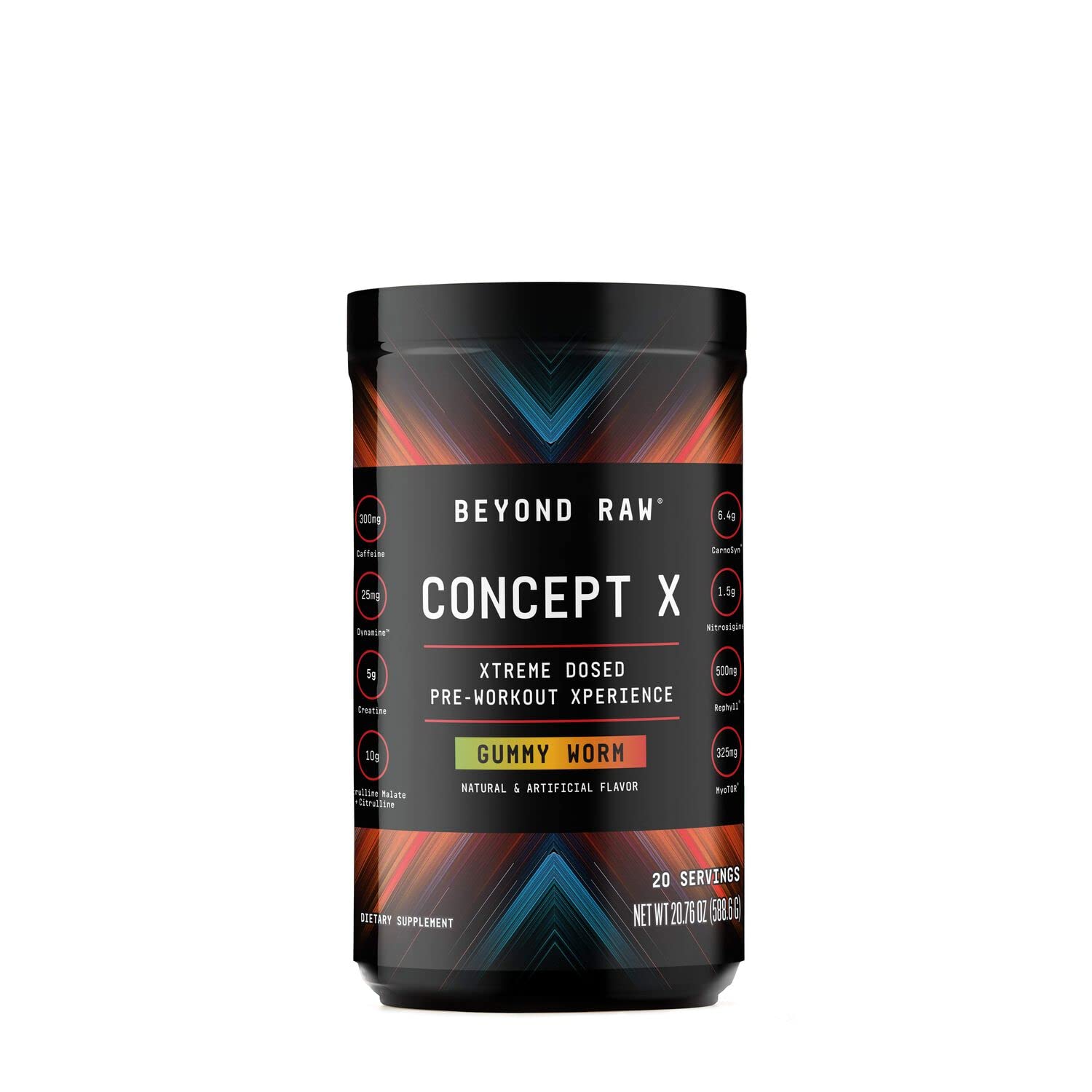 Beyond Raw Concept X - Gummy Worm - 20.76 oz. BEYOND RAW uk supplements