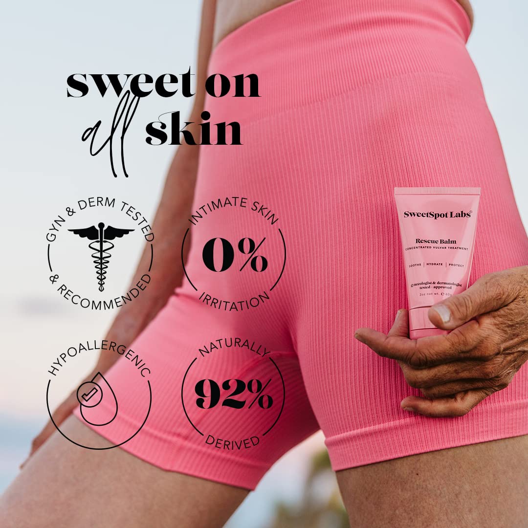 SweetSpot Labs Rescue Balm, Feminine Dryness, Irritation & Itch Relief with Colloidal Oatmeal SweetSpot Labs uk supplements