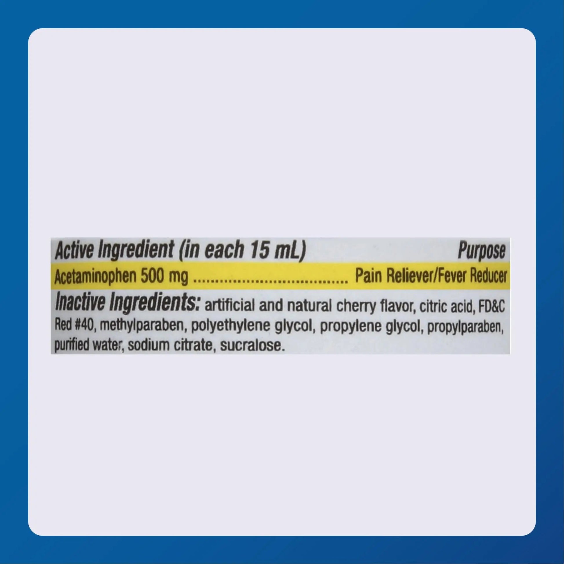 MAJOR Adult Extra Strength Liquid Acetaminophen 500mg - Helps Relieve Pain and Reduce Fevers - Aspirin Free - Cherry Flavor - 8 Fl Oz (2 Pack) MAJOR uk supplements