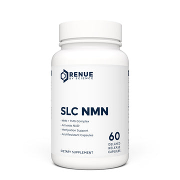 Renue By Science NMN Supplement | 60 SLC Enteric Capsules - 250mg Nicotinamide Mononucleotide per Serving | Delayed Release for Increased Absorption | Manufactured in The USA Renue By Science uk supplements