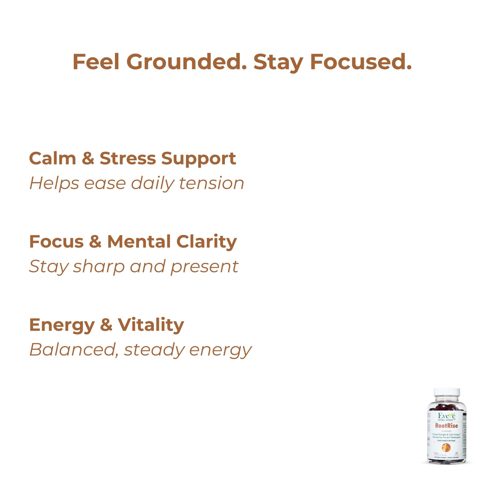 The EverÉ Natural Alchemy Evere RootRise Gummies - Shilajit + Ashwagandha Gummies The EverÉ Natural Alchemy uk supplements