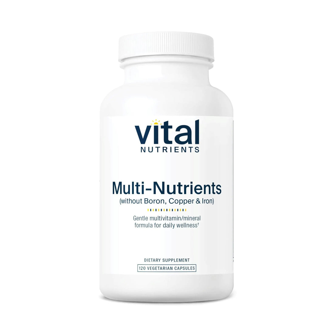 Vital Nutrients Multi-Nutrients 5 Ultra Antioxidant Formula | Boron, Copper, and Iron Free | Vegetarian Daily Multivitamin and Mineral Vital Nutrients uk supplements