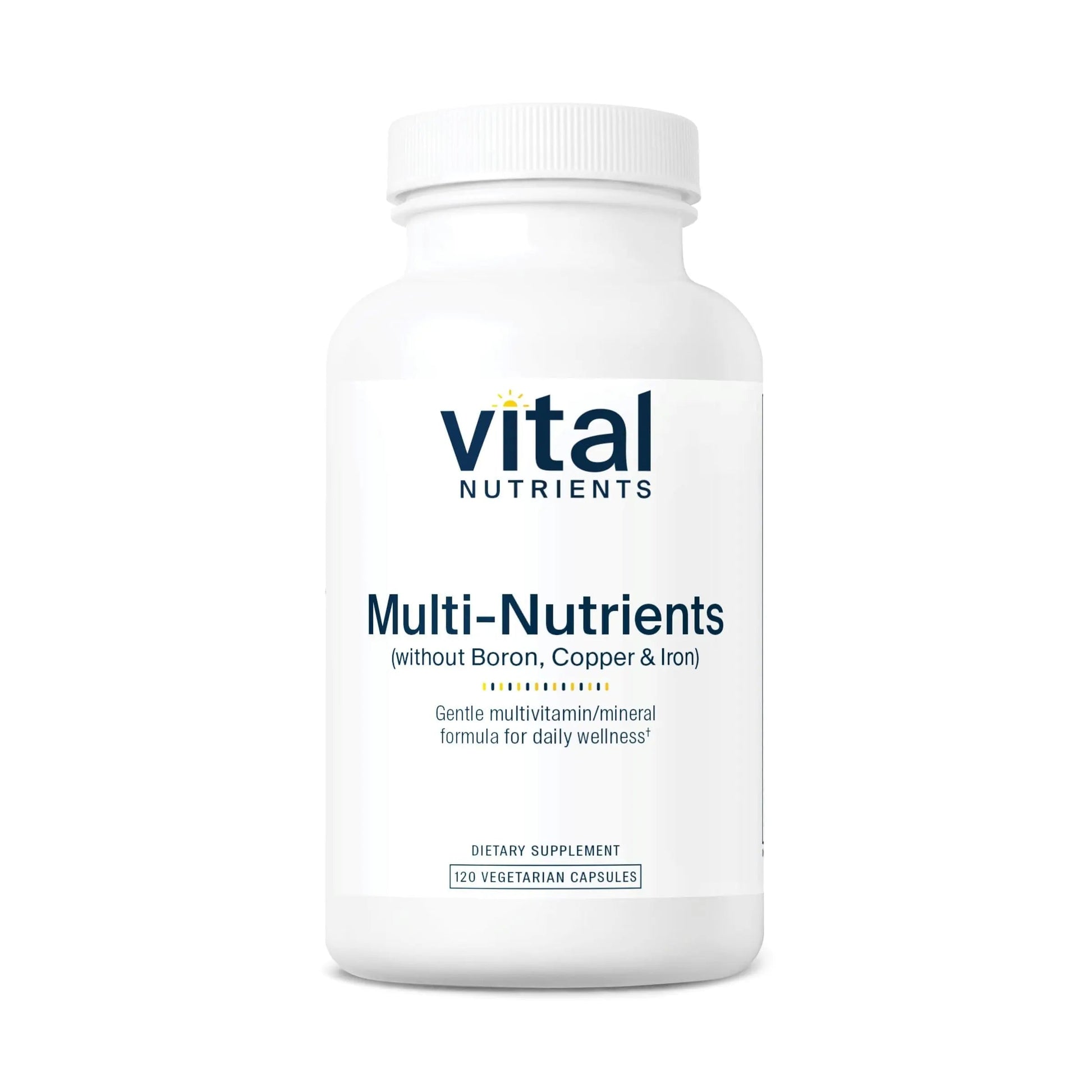 Vital Nutrients Multi-Nutrients 5 Ultra Antioxidant Formula | Boron, Copper, and Iron Free | Vegetarian Daily Multivitamin and Mineral Vital Nutrients uk supplements