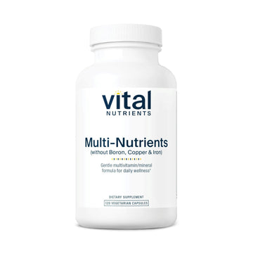 Vital Nutrients Multi-Nutrients 5 Ultra Antioxidant Formula | Boron, Copper, and Iron Free | Vegetarian Daily Multivitamin and Mineral Vital Nutrients uk supplements