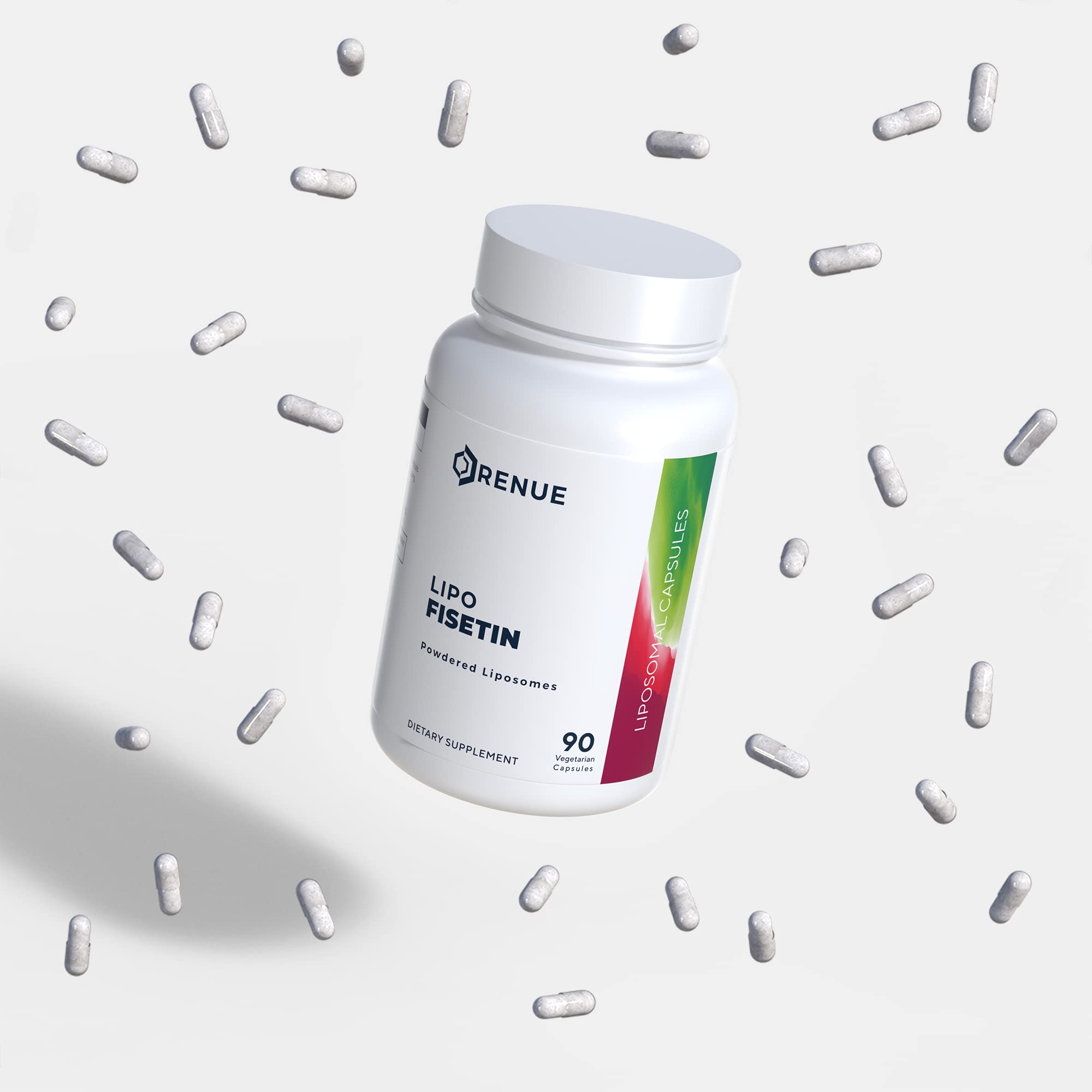 Renue By Science Fisetin | 90 Liposomal Fisetin Supplements - 150mg Fisetin per Serving | Senolytic Supplements | Bioavailable Formula for Increased Absorption | Non-GMO & Made in The USA Renue By Science uk supplements