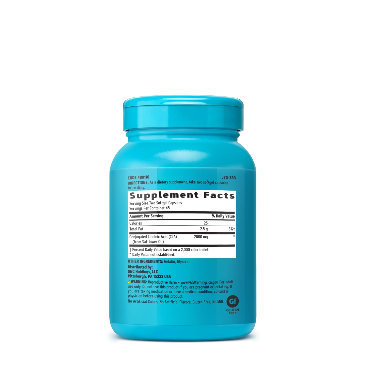 GNC Total Lean CLA | Improves Body Composition & Lean Muscle Tone, Fuels Fat Metabolis GNC uk supplements