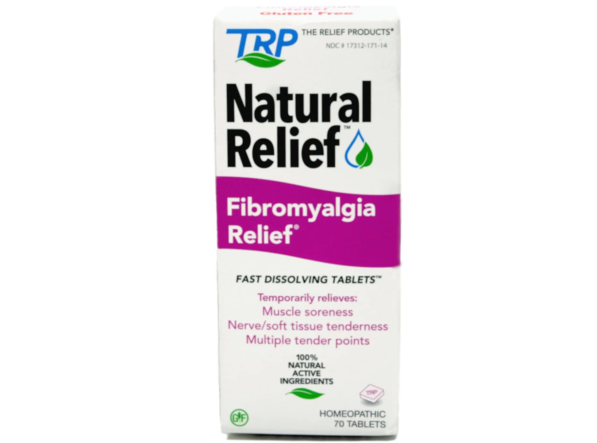 The Relief Products Fibromyalgia Fast Dissolving Tablets, 70 Count TRP THE RELIEF PRODUCTS uk supplements