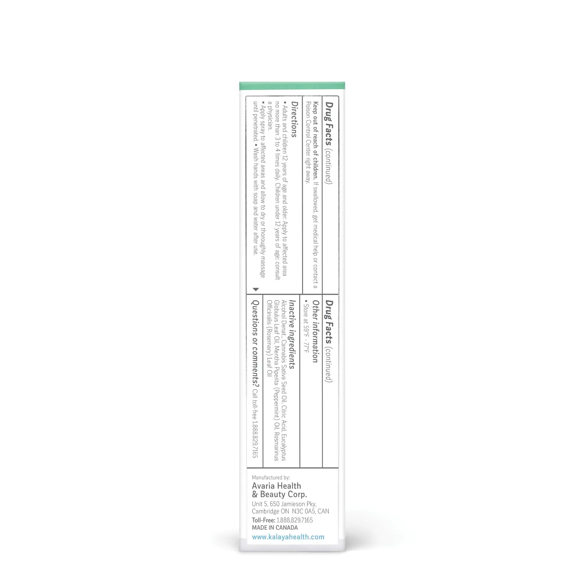 Kalaya 6X Pain Relief Arnica Cream with Massager and Active Pain Relief Spray for Joint & Muscle Pain Kalaya Naturals uk supplements