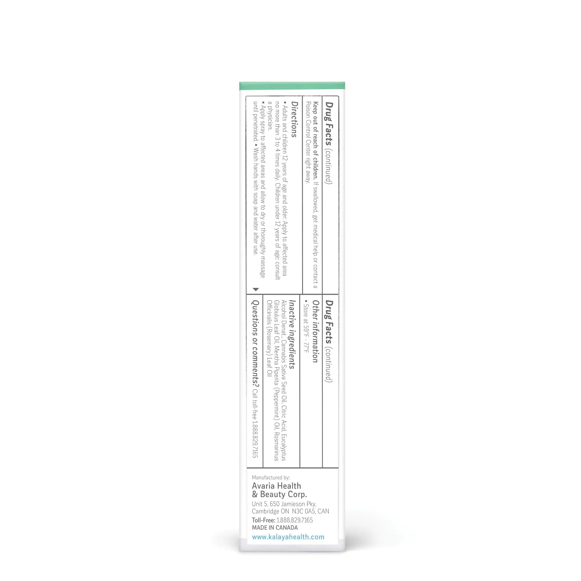 Kalaya 6X Pain Relief Arnica Cream with Massager and Active Pain Relief Spray for Joint & Muscle Pain Kalaya Naturals uk supplements
