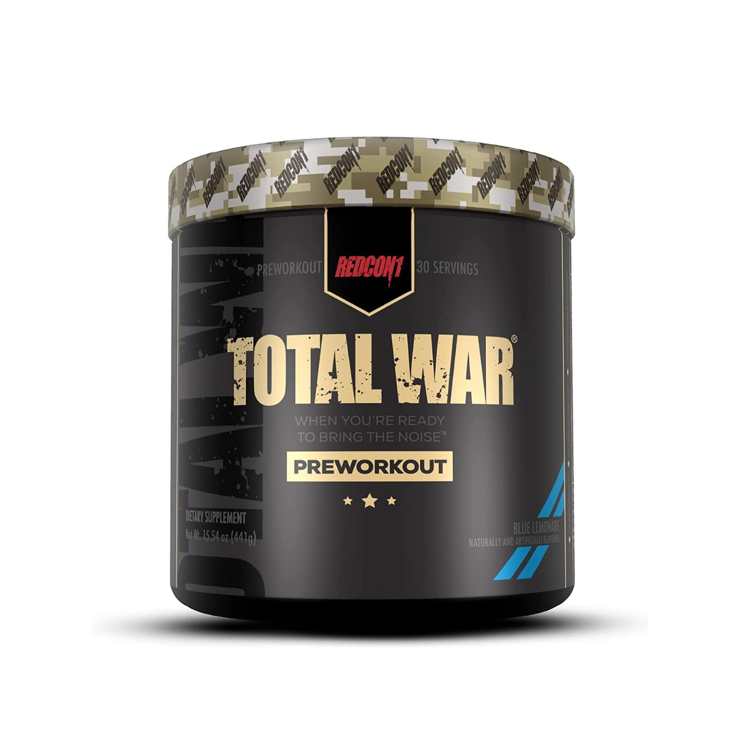 REDCON1 Total War Preworkout (Blue Lemonade) & Big Noise Non-Stim Preworkout Powder REDCON1 uk supplements