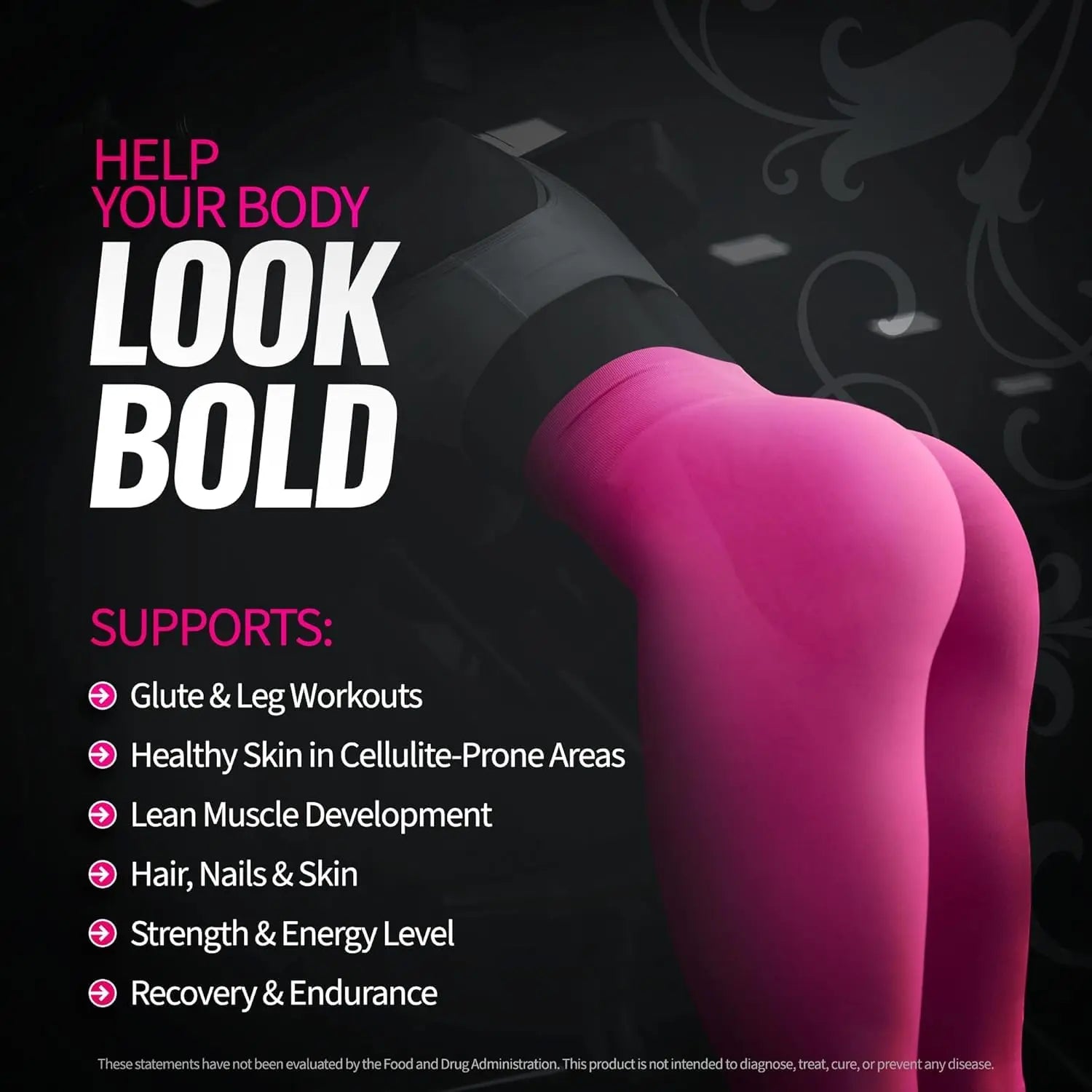 Bold Buns Creatine for Women – Supplement with Collagen & BCAA – Supports Muscle Development, Post-Workout Recovery, Skin Elasticity, Bold Buns uk supplements