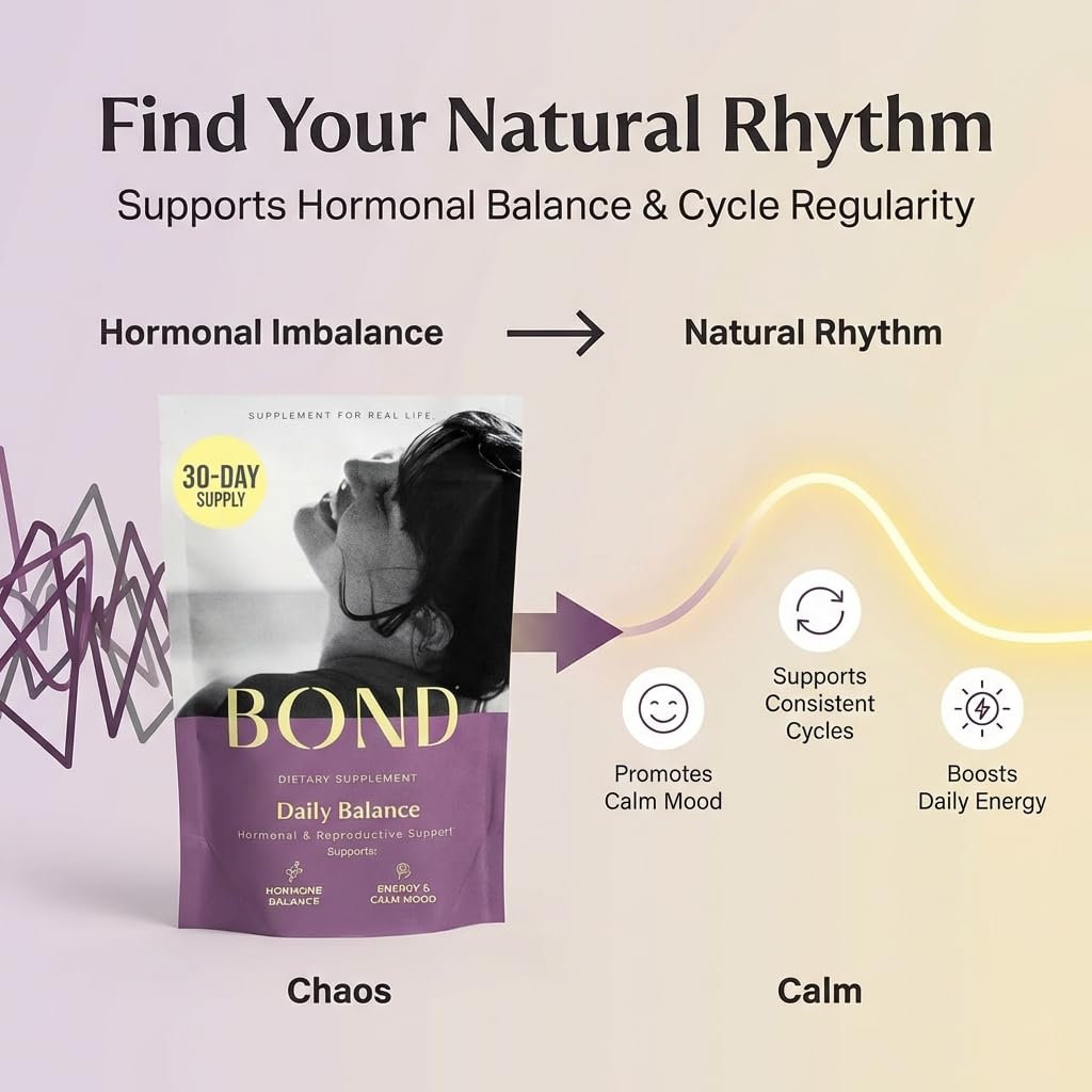 BOND Prenatal Vitamin Drink Mix for Women with Iron, Supports Hormone Balance, Folate & B12 for Energy & Calm Mood, Plant-Based Omega-3 for Cognitive Support, Magnesium, D3, B6, Non-GMO, 30-day Supply BOND uk supplements